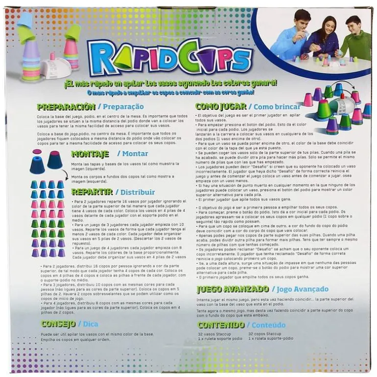 Juego de Mesa Rapidcups