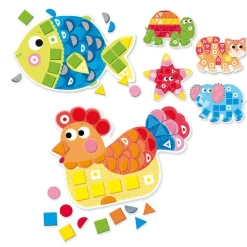 Juego Educativo Animal Stickers Foam