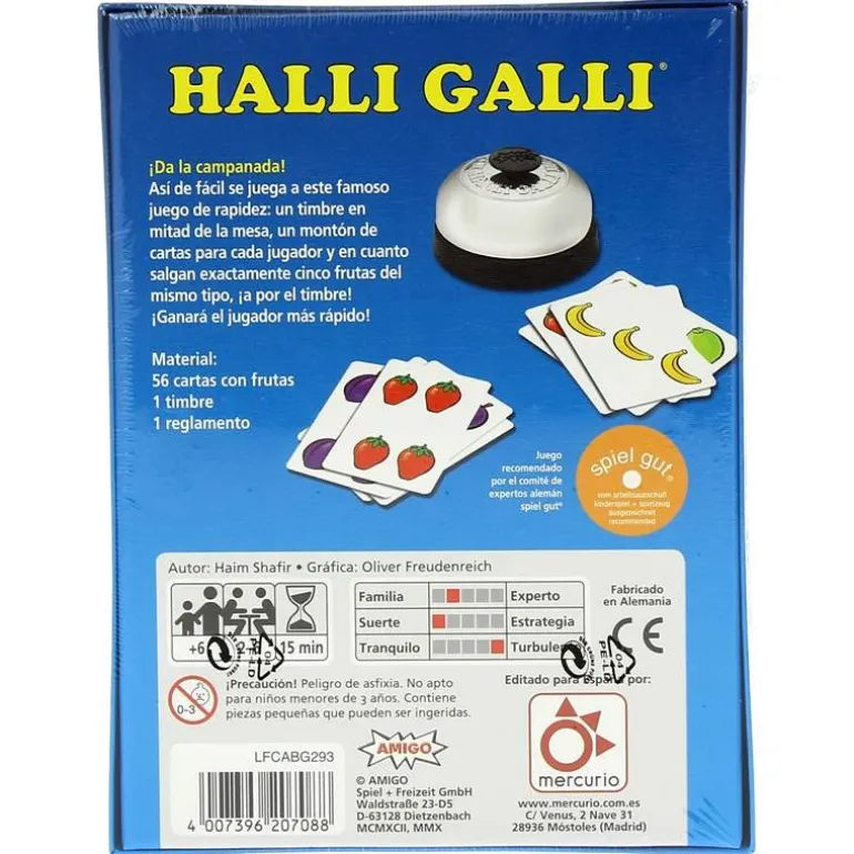 Juego Halli Galli