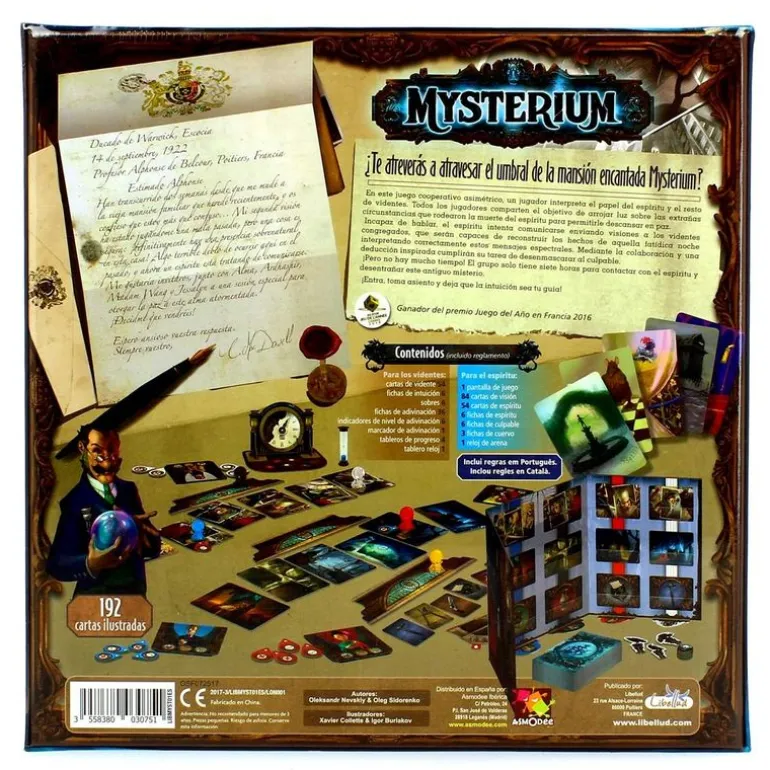 Juego Mysterium