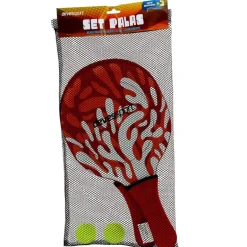 Juego Palas Neopreno Rojo