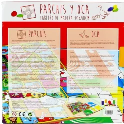 Juego Parchis/Oca Madera