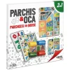 Juego Parchís y Oca para 4 Jugadores