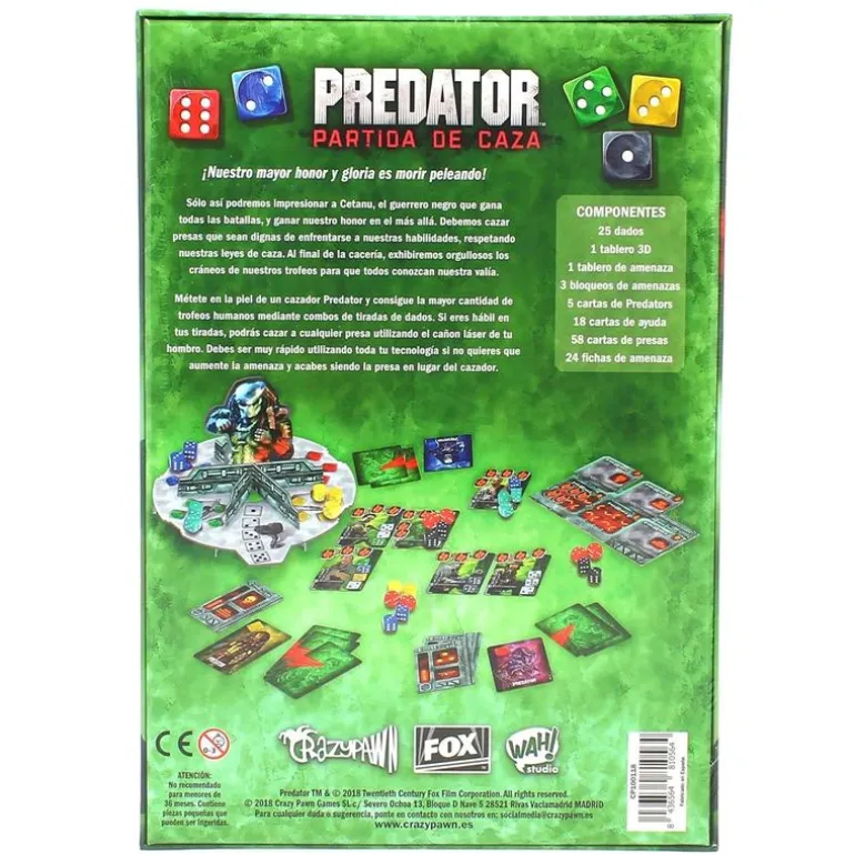 Juego Predator