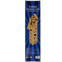 Juego Torre Piezas de Madera Gigante
