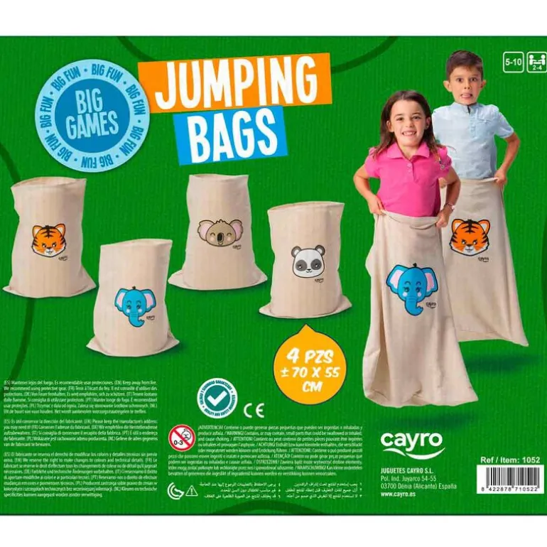 Jumping Bags Juego Sacos Carreras