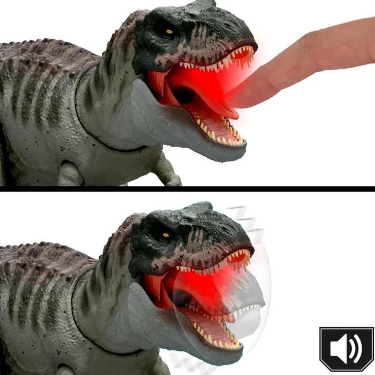 Jurassic World : Rebirth Power Devour Dinosaurio T-Rex