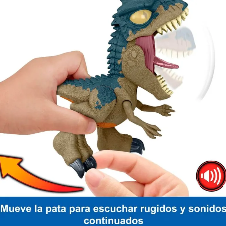 Jurassic World Chaos Theory Alosaurio Mega Rugido