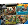Jurassic World Puzzles 4x100 Piezas