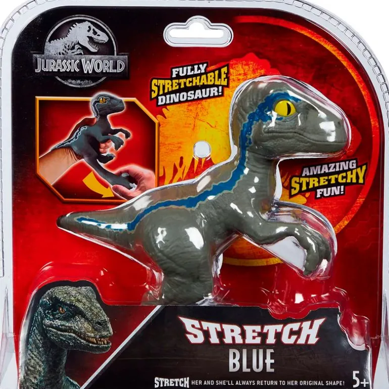 Jurassic World Stretch Raptor Blue