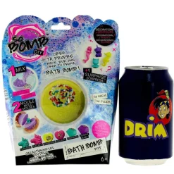 Kit Bomba de Baño Bola Amarilla