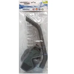 Kit de Gafas y Tubo de Buceo Gris 14 años