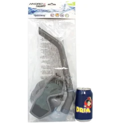 Kit de Gafas y Tubo de Buceo Gris 14 años