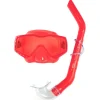 Kit de Gafas y Tubo de Buceo Rojo 14 años