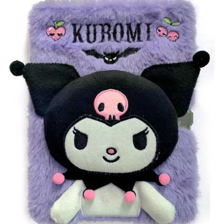 Kuromi Libreta A5 Peluche