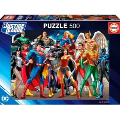 La Liga de la Justicia Puzzle 500 Piezas