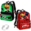 Ladybug Mochila Reversible Catz Mediana