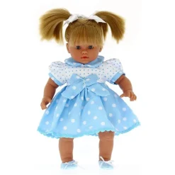 Lara la Muñeca Bebé Llorona con Vestidito Azul