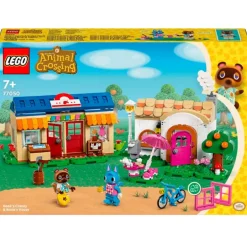 Lego Animal Crossing MiniNook y Casa de Minina