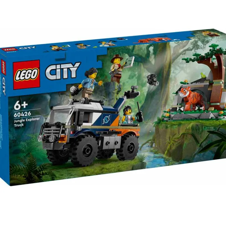 Lego City Exploradores Jungla Camión Todoterreno