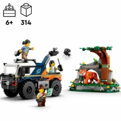 Lego City Exploradores Jungla Camión Todoterreno