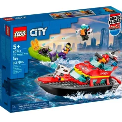 Lego City Lancha de Rescate de Bomberos