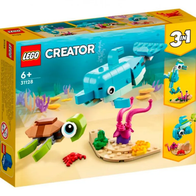 Lego Creator Delfín y Tortuga