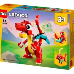 Lego Creator Dragón Rojo