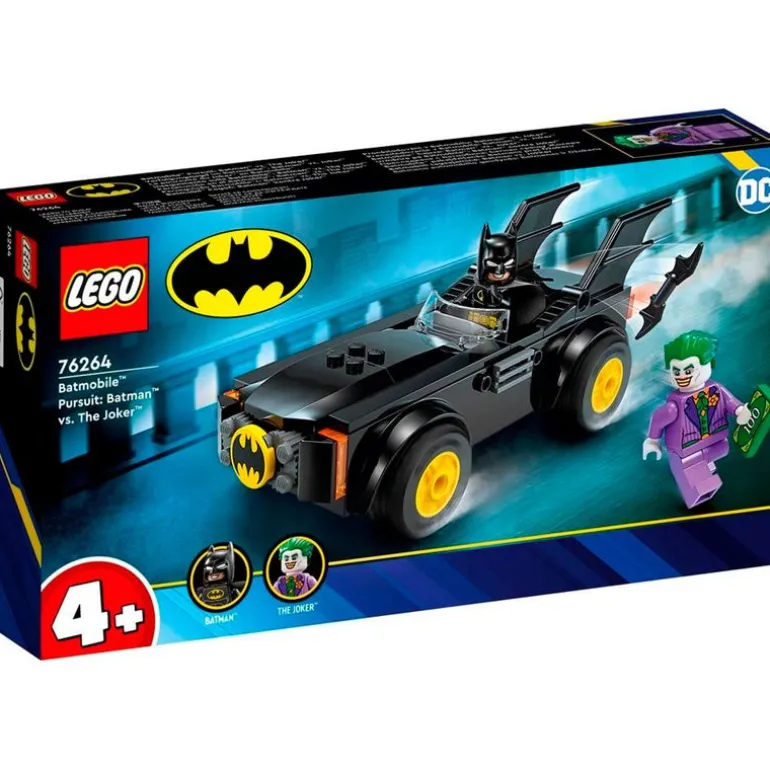 Lego DC Persecución en el Batmobil Batman vs Joker