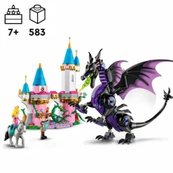 Lego Disney Maléfica en Forma de Dragón