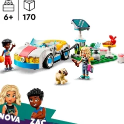 Lego Friends Coche Eléctrico y Cargador