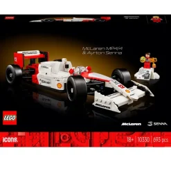 Lego Icons McLaren MP4/4 y Ayrton Senna
