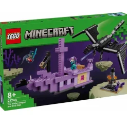 Lego Minecraft Dragón Ender y el Barco del End