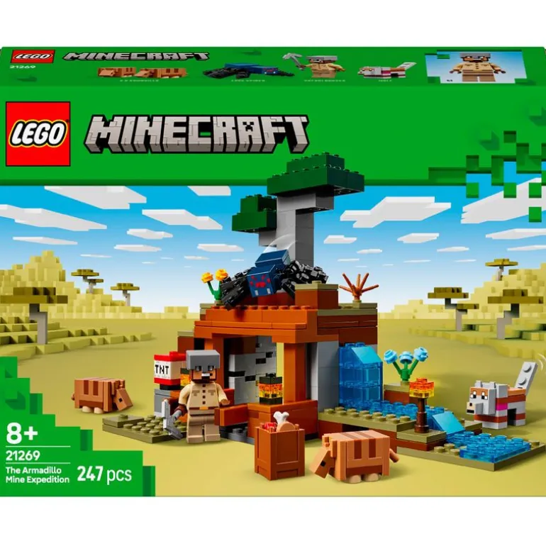 Lego Minecraft El Puesto de Avanzada de los Saqueadores y el Devastador