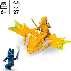 Lego Ninjago Ataque Rising Dragon de Arin