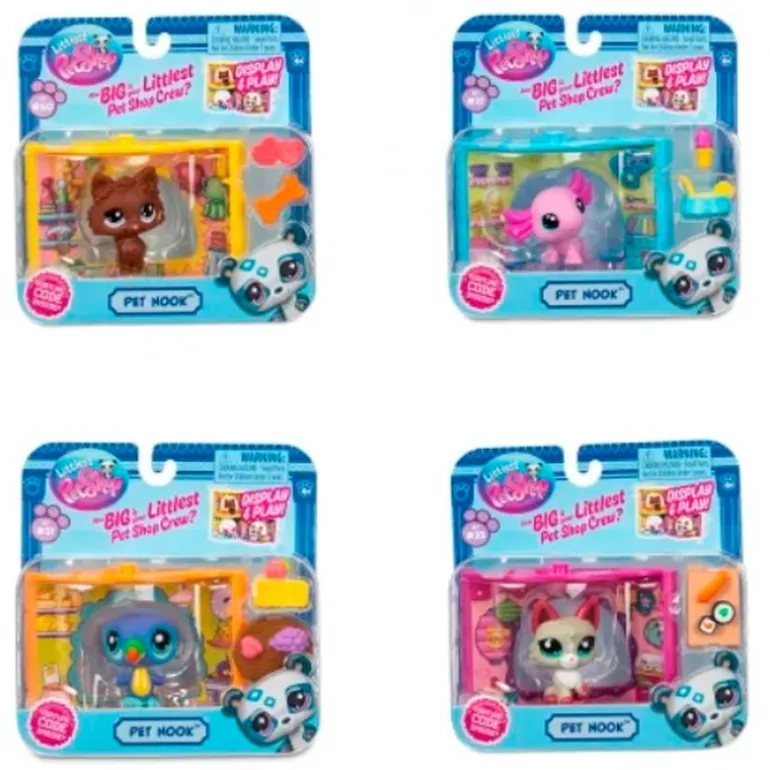 Littlest Pet Shop Pet Nook Mascota Surtida