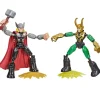 Los Vengadores Bend and Flex Thor vs Loki
