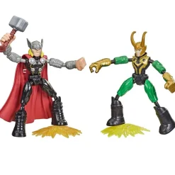Los Vengadores Bend and Flex Thor vs Loki