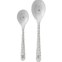 Lote de 2 cucharas grande y pequeña