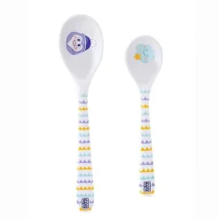 Lote de Cucharas Grandes y Pequeñas Lila