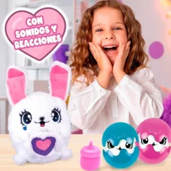 Mamá Conejo y Sus Mini Bebés Sorpresa