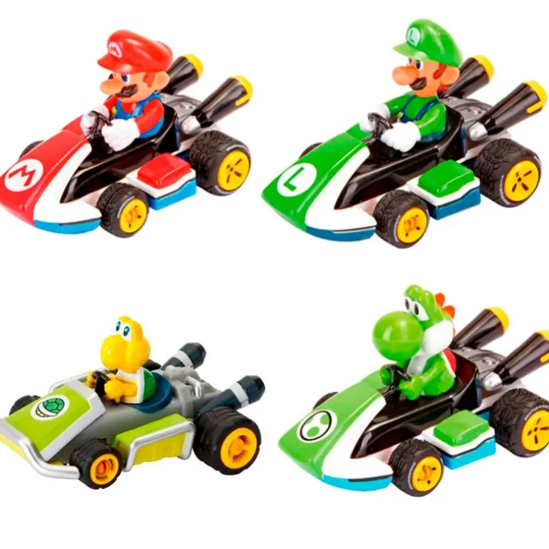 Mario Kart Coche Retrofricción Escala 1:43 STD