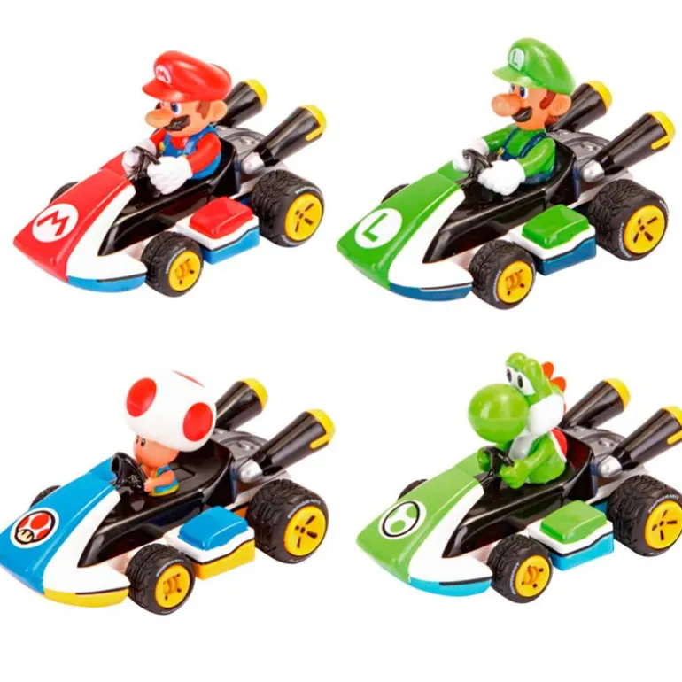 Mario Kart Vehículo Retrofricción Surtido