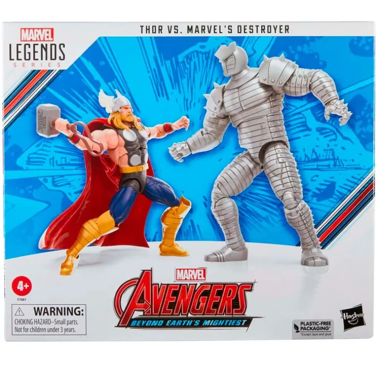 Marvel Legends Figuras Thor vs Destructor