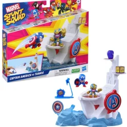 Marvel Stunt Squad Smashin’ Heroes Playset Surtido