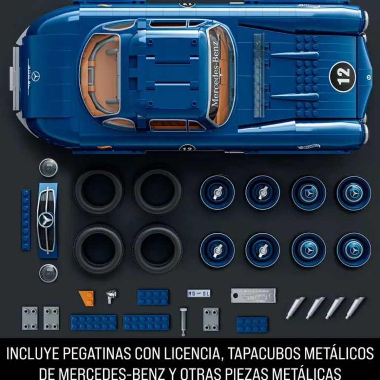 Mattel Brick Shop Hot Wheels Mercedes-Benz 300 SL