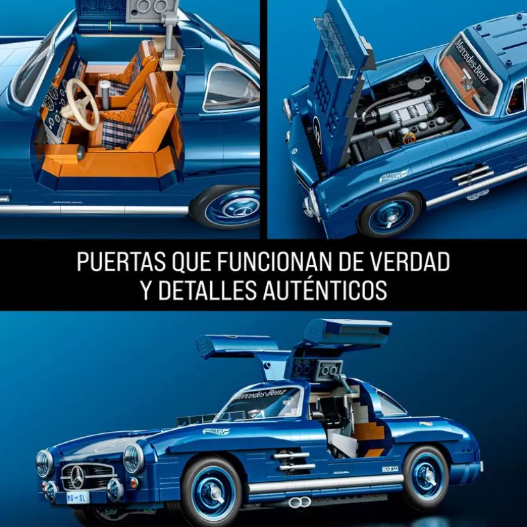 Mattel Brick Shop Hot Wheels Mercedes-Benz 300 SL