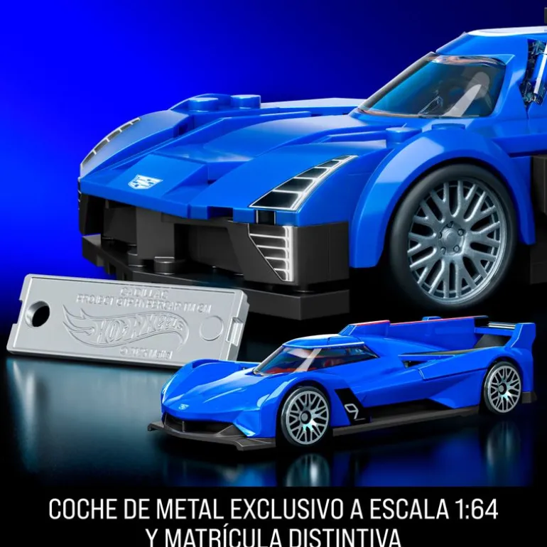 Mattel Brick Shop Hot Wheels Cadillac Project GTP Hypercar