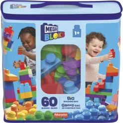 Mega Bloks bolsa clásica 60 piezas