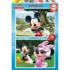 Mickey Mouse Puzzle 2x20 Piezas